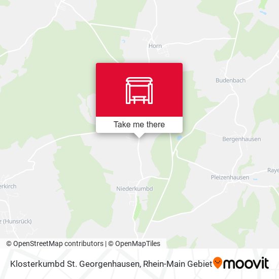 Klosterkumbd St. Georgenhausen map