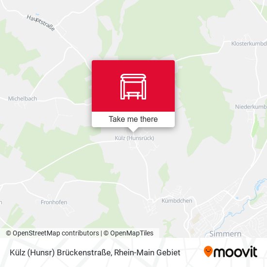 Külz (Hunsr) Brückenstraße map