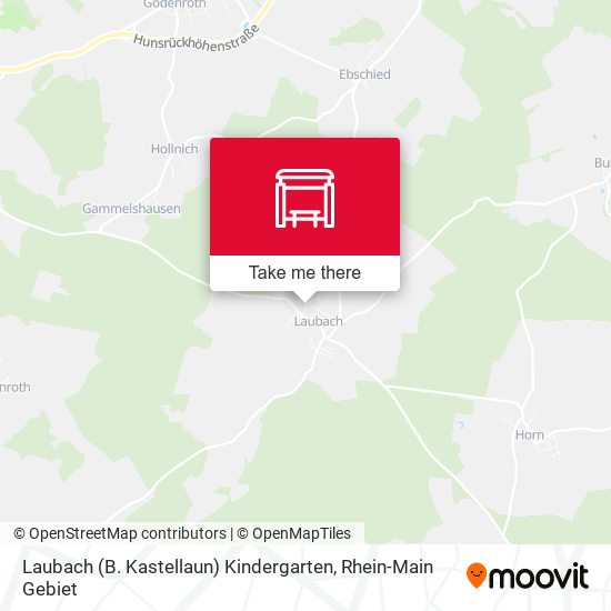 Laubach (B. Kastellaun) Kindergarten map