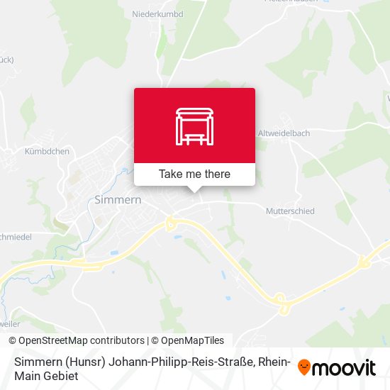 Simmern (Hunsr) Johann-Philipp-Reis-Straße map