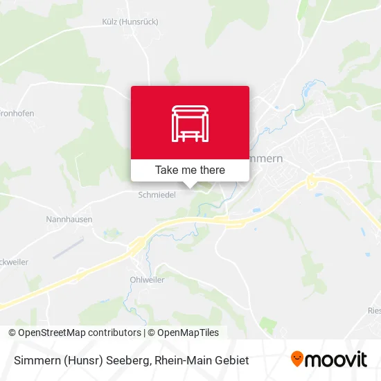 Simmern (Hunsr) Seeberg map