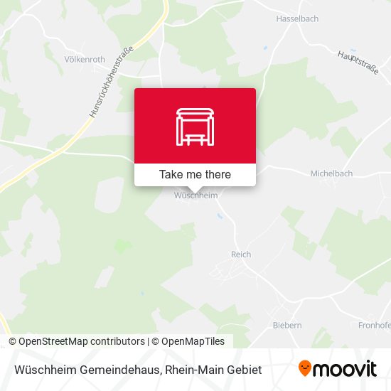 Wüschheim Gemeindehaus map