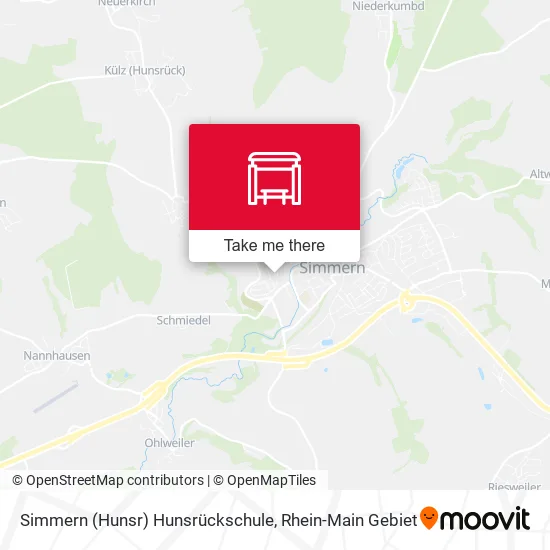 Карта Simmern (Hunsr) Hunsrückschule