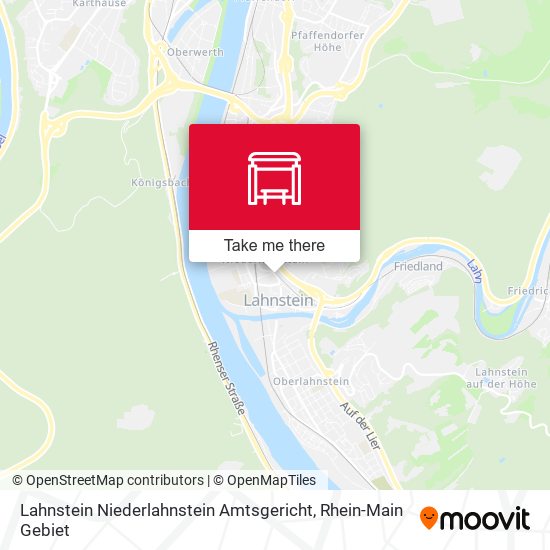 Lahnstein Niederlahnstein Amtsgericht map