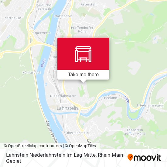 Lahnstein Niederlahnstein Im Lag Mitte map