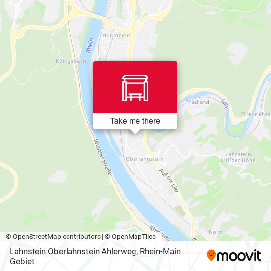 Lahnstein Oberlahnstein Ahlerweg map