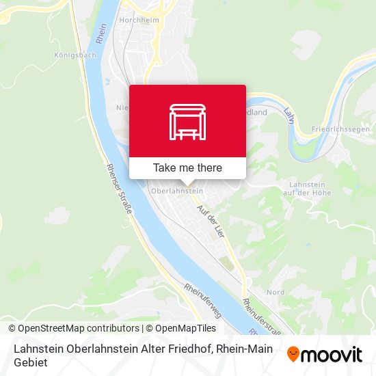 Lahnstein Oberlahnstein Alter Friedhof map