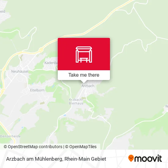 Arzbach am Mühlenberg map