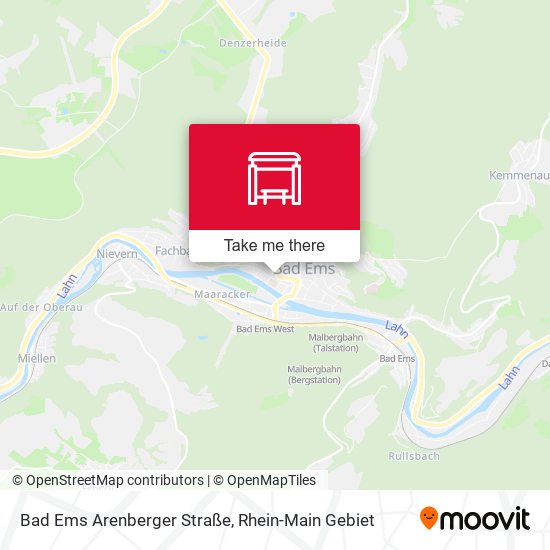 Bad Ems Arenberger Straße map