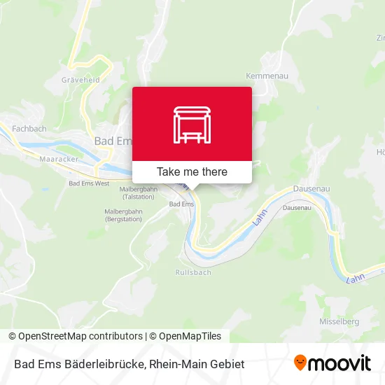 Bad Ems Bäderleibrücke map