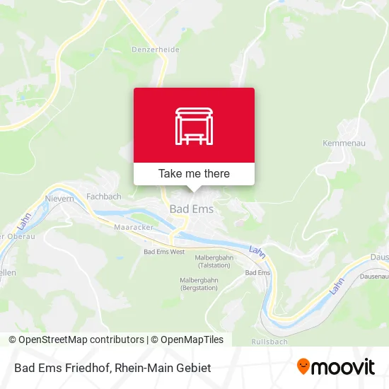 Карта Bad Ems Friedhof