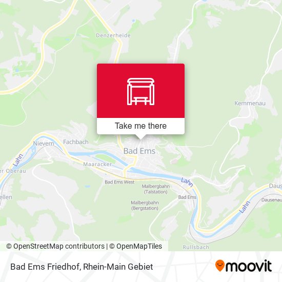 Bad Ems Friedhof map