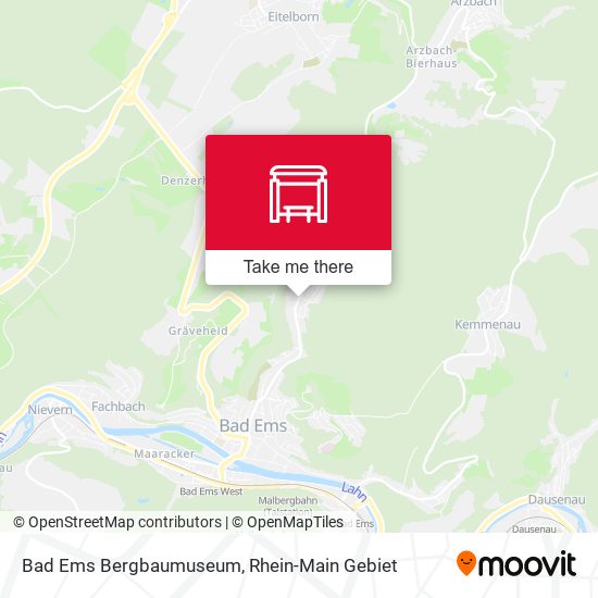 Карта Bad Ems Bergbaumuseum