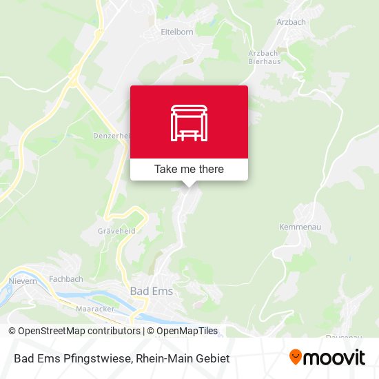 Карта Bad Ems Pfingstwiese