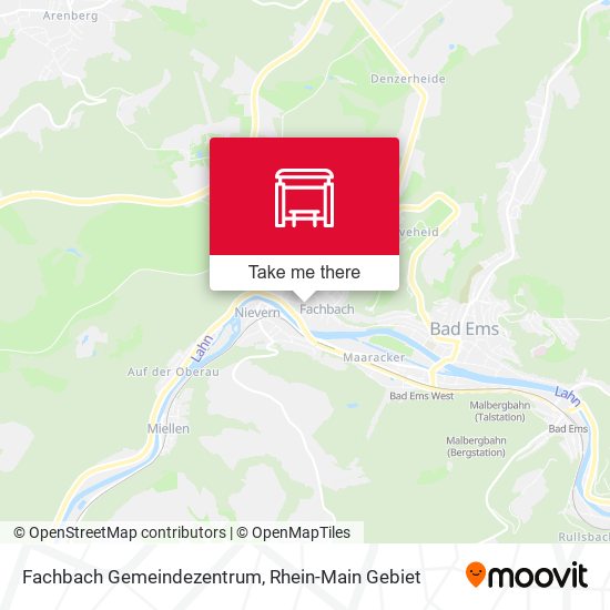 Fachbach Gemeindezentrum map