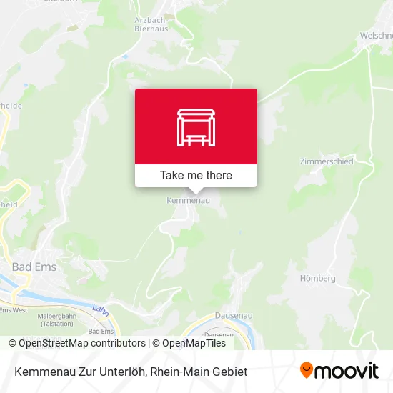 Карта Kemmenau Zur Unterlöh