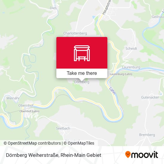 Dörnberg Weiherstraße map
