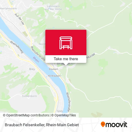 Карта Braubach Felsenkeller