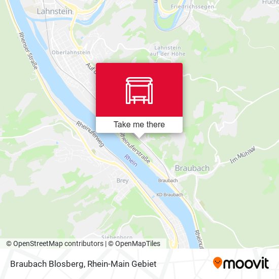 Карта Braubach Blosberg