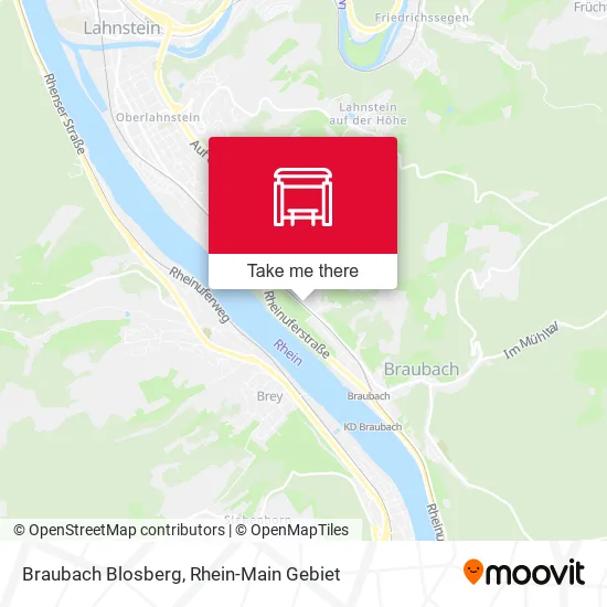 Карта Braubach Blosberg