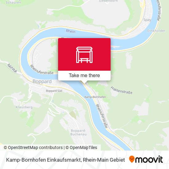 Kamp-Bornhofen Einkaufsmarkt map