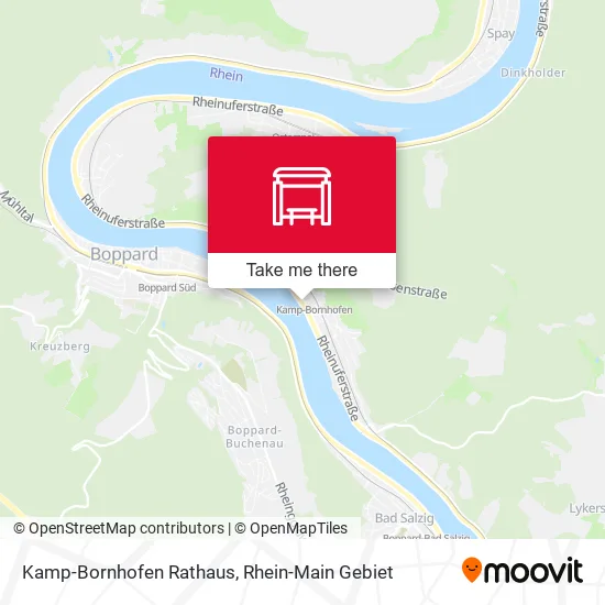 Карта Kamp-Bornhofen Rathaus