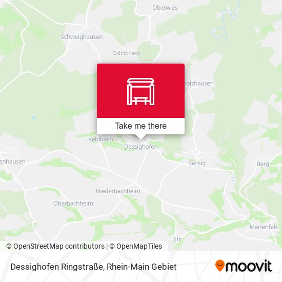Dessighofen Ringstraße map