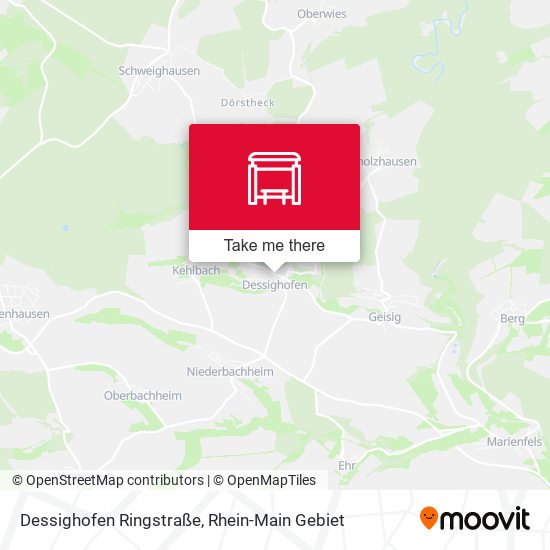 Dessighofen Ringstraße map