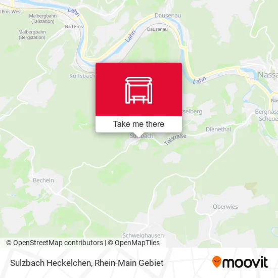 Карта Sulzbach Heckelchen