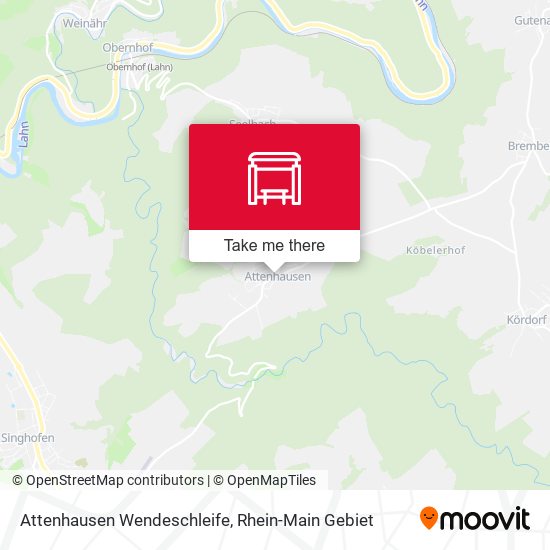 Карта Attenhausen Wendeschleife