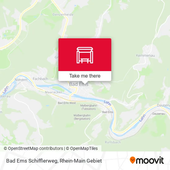 Карта Bad Ems Schifflerweg