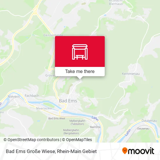 Карта Bad Ems Große Wiese