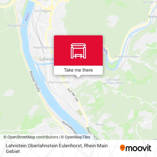 Карта Lahnstein Oberlahnstein Eulenhorst