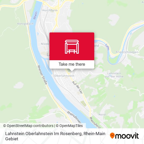 Lahnstein Oberlahnstein Im Rosenberg map