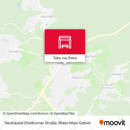 Карта Neuhäusel Eitelborner Straße
