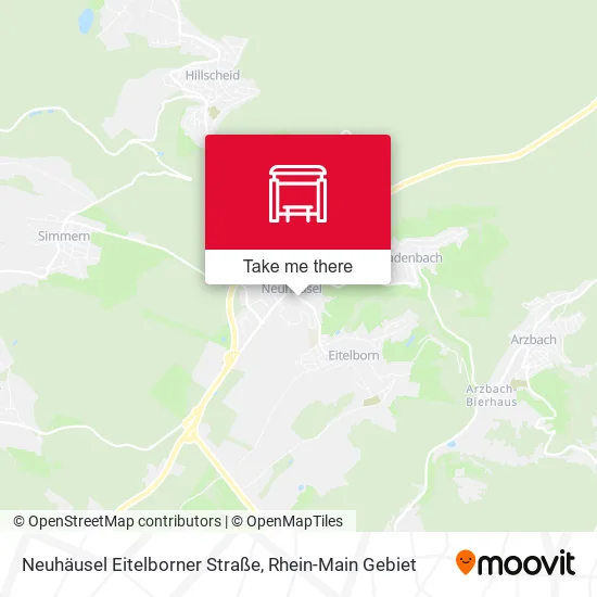 Карта Neuhäusel Eitelborner Straße