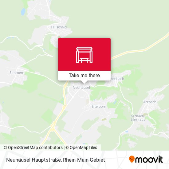Neuhäusel Hauptstraße map