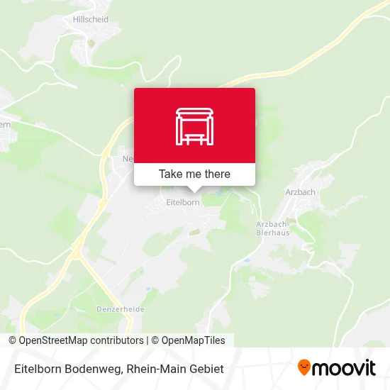 Eitelborn Bodenweg map
