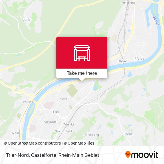 Карта Trier-Nord, Castelforte