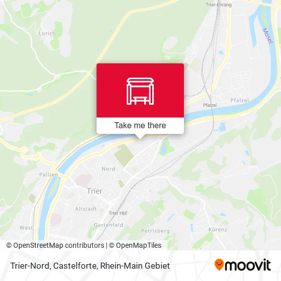 Карта Trier-Nord, Castelforte