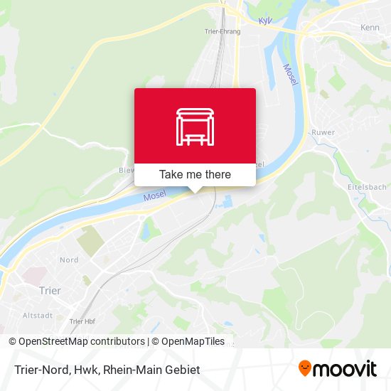 Карта Trier-Nord, Hwk