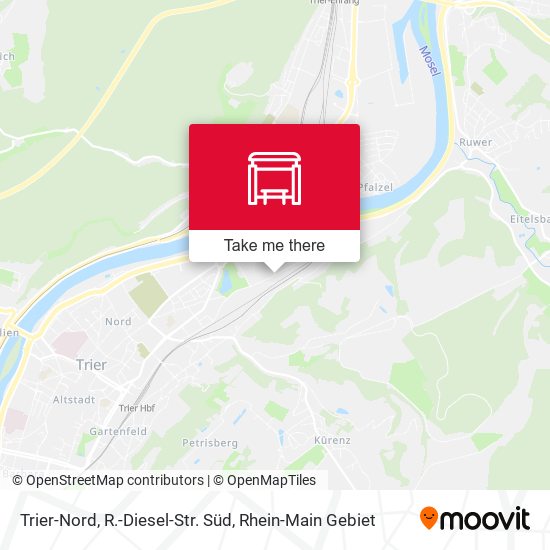 Trier-Nord, R.-Diesel-Str. Süd map