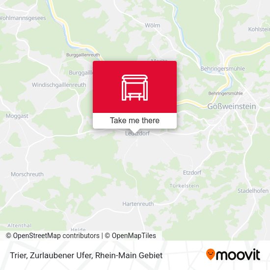 Карта Trier, Zurlaubener Ufer