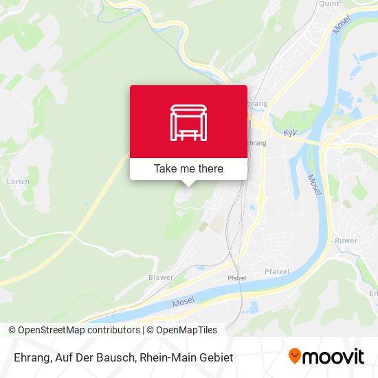 Ehrang, Auf Der Bausch map