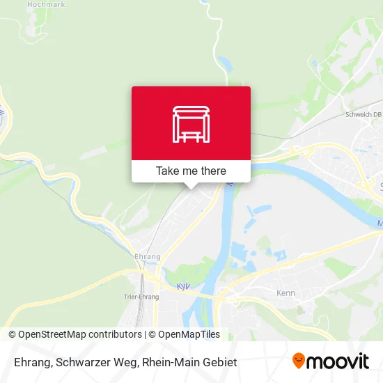 Карта Ehrang, Schwarzer Weg