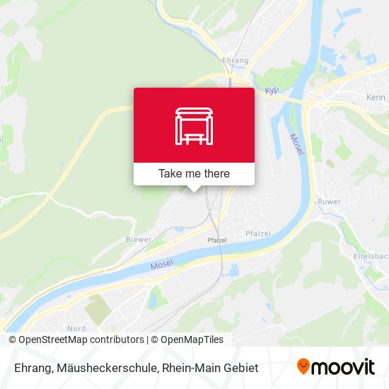Ehrang, Mäusheckerschule map