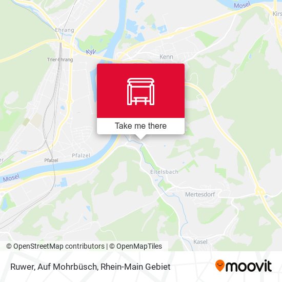 Ruwer, Auf Mohrbüsch map