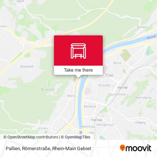 Pallien, Römerstraße map