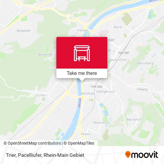 Карта Trier, Pacelliufer