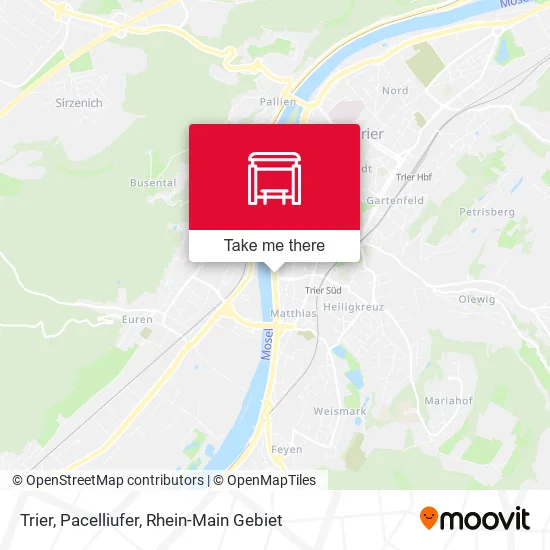 Карта Trier, Pacelliufer